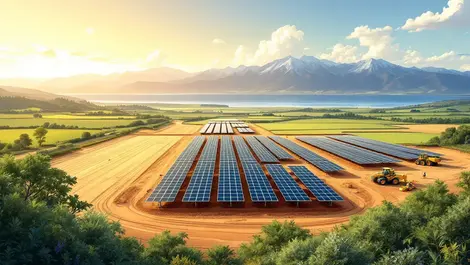 New Zealand’s largest solar farm underway