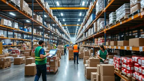 Peacock Bros barcode tech streamlines food charity warehouse
